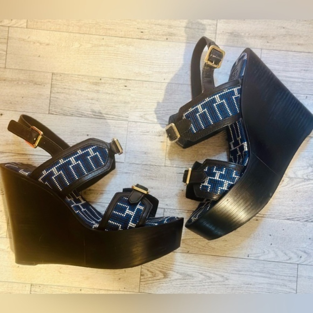 Tory Burch Printed Slingback Sandal